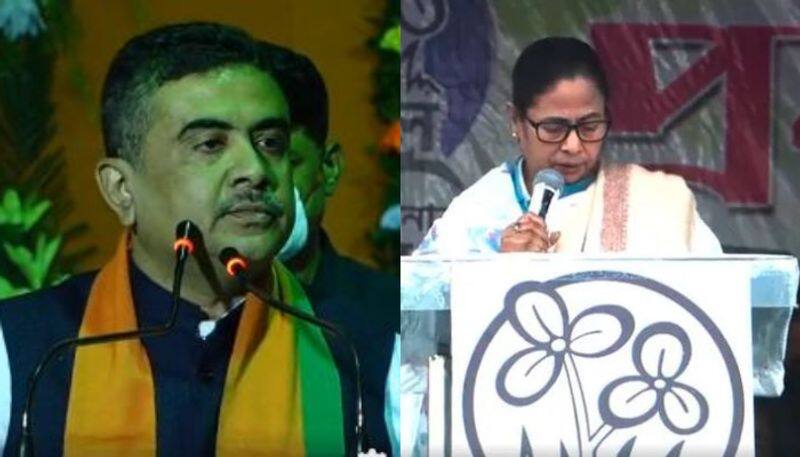 Suvendu Adhikari slams Mamata after she announces to contest polls from Nandigram-dbr