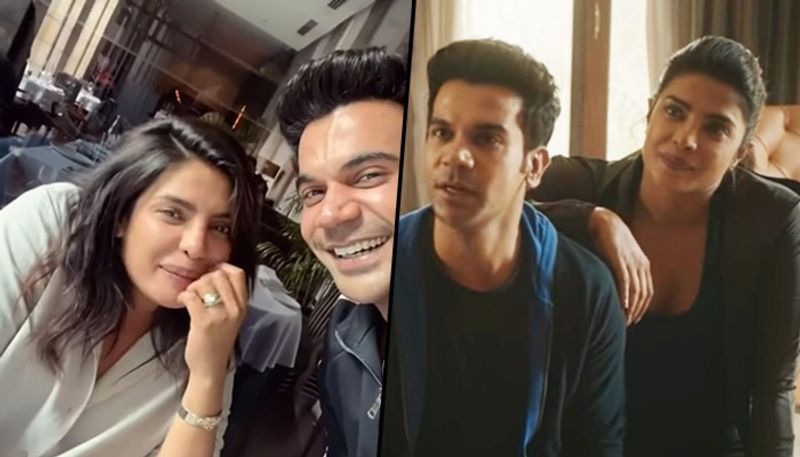 Rajkummar Rao shared funny BTS video with Priyanka Chopra talking about their favourite Hajmola flavours ANK