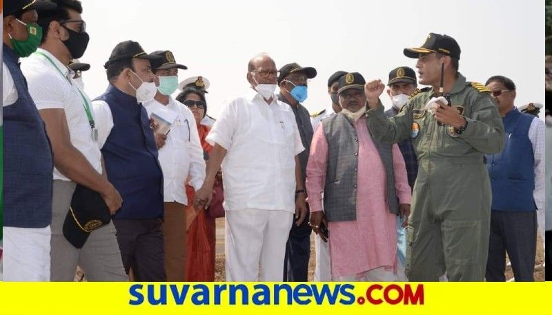 Defense Standing committee Visit Karwar naval Base snr