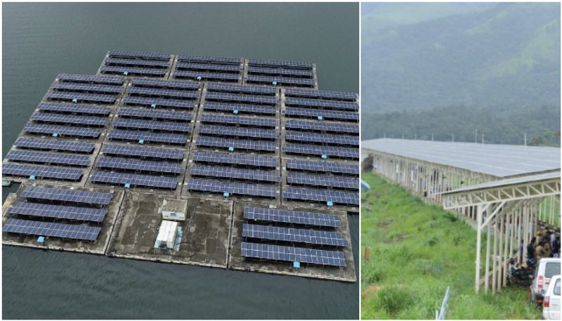 500kWp Floating solar power plant at Banasura Sagar