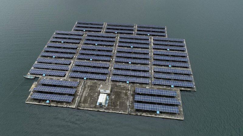 500kWp Floating solar power plant at Banasura Sagar