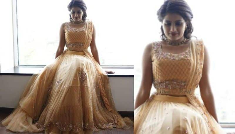 alina padikkal engagement dress viral