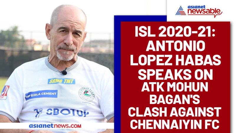 Antonio Lopez Habas stresses on balancing play for ATK Mohun Bagan against Chennaiyin FC-ayh