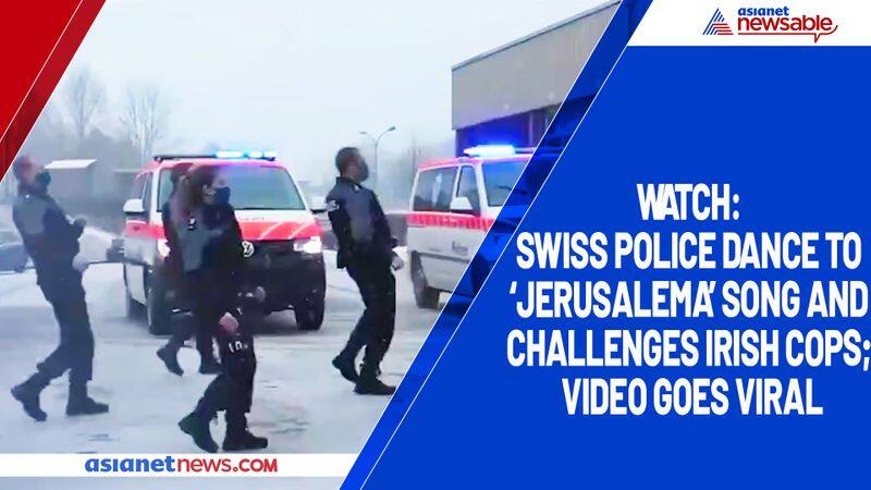 Watch Swiss Police dance to 'Jerusalema' song and challenges Irish cops; video goes viral-tgy