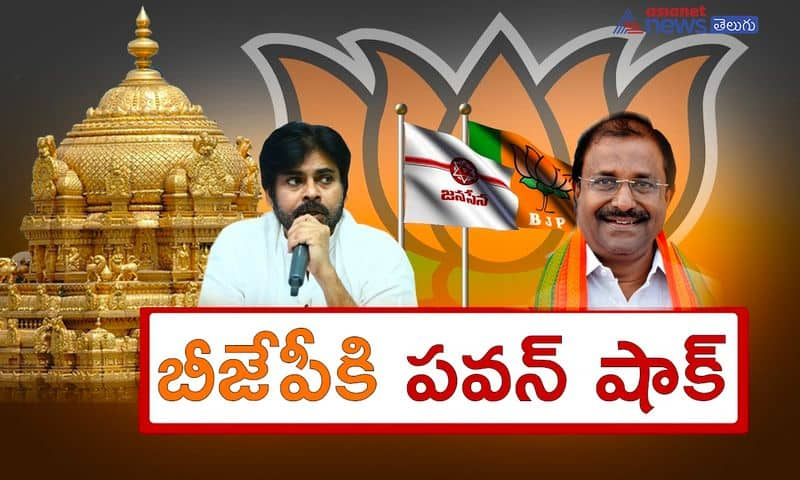 Pawan Kalyan's Ultimatum To BJP Over Tirupati By poll, Firm On Putting Up Janasena Candidate