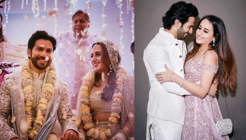 varun dhawan and natasha dalal tied knot