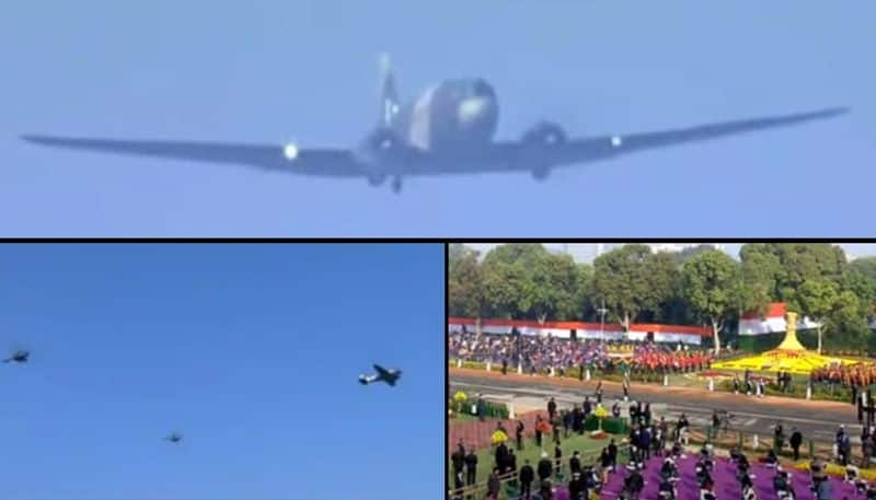 Republic Day: Dakota aircraft leaves everyone impressed