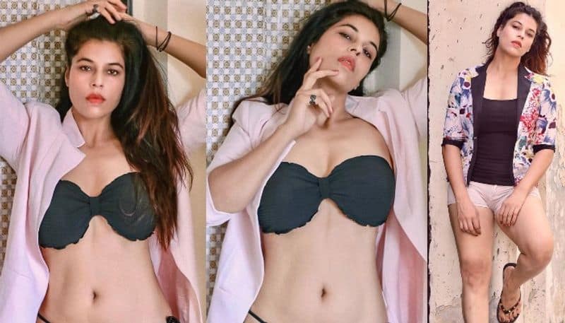 sheeva rana shared sexy bikini photos viral  arj