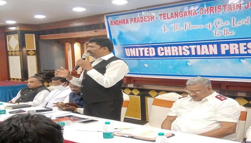 andhra pradesh christian JAC fires on chandrababu naidu - bsb