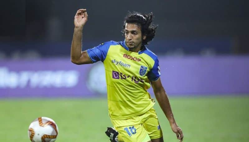 ISL Sahal and Rahul KP in Kerala Blasters starting XI against ATK MB