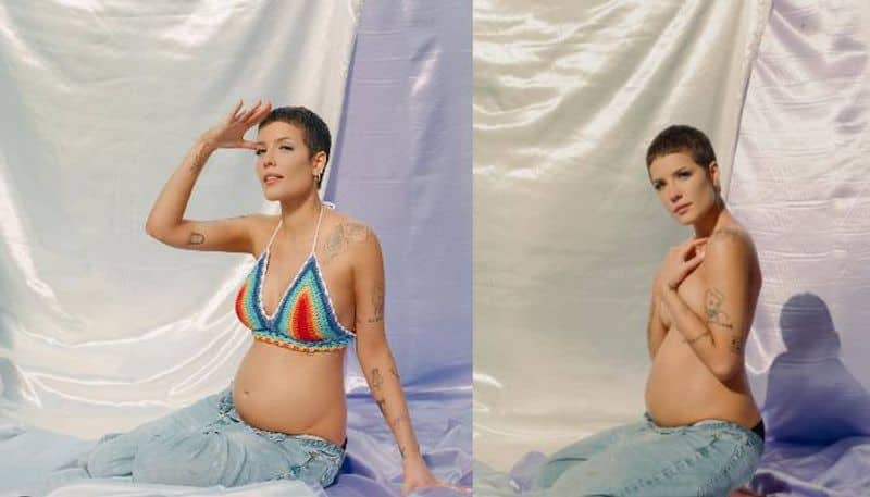 Singer Halsey Announces Pregnancy With This Baby Bump Pic