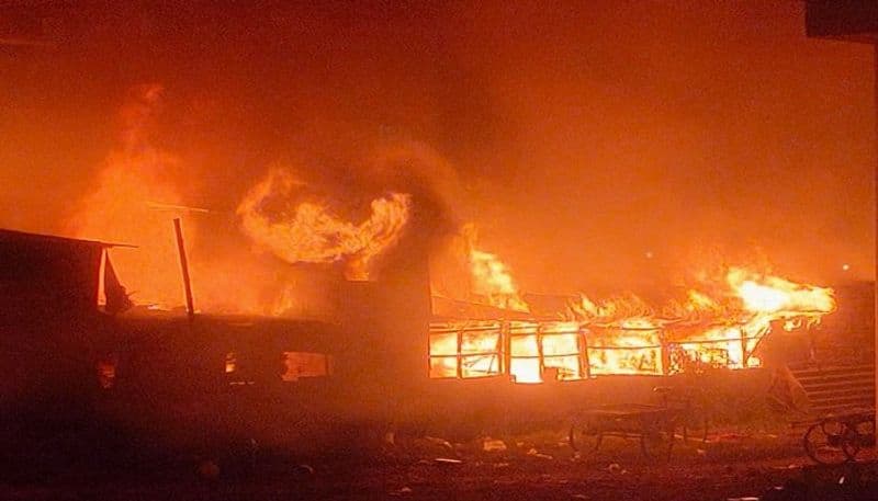 major fire accident in turmeric factory