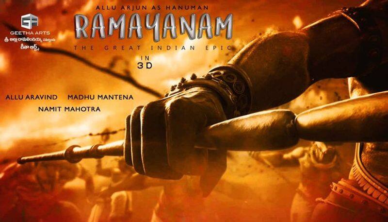 Hrithik Roshan as Ravana in allu aravind ramayana jsp