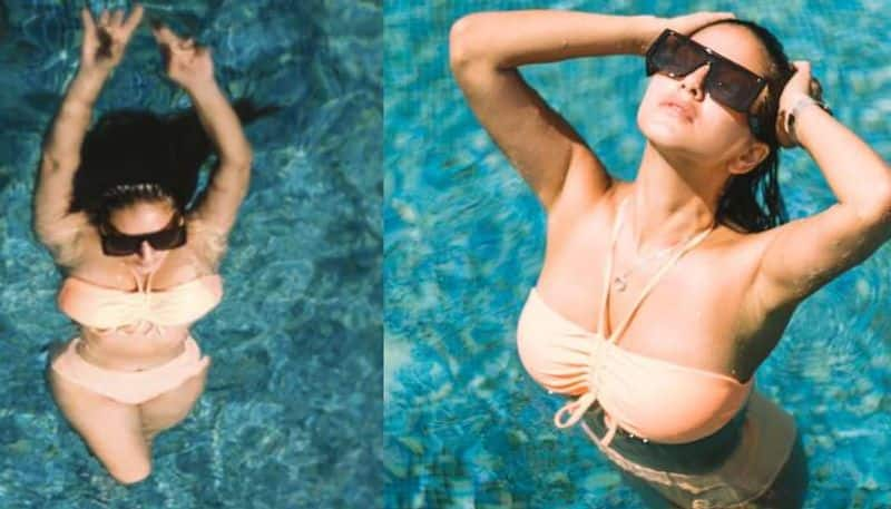 Water Baby Sunny Leone Shares pics From Kerala