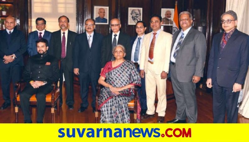 Union Budget 2021 Finance Minister Nirmala Sitharaman Team pod