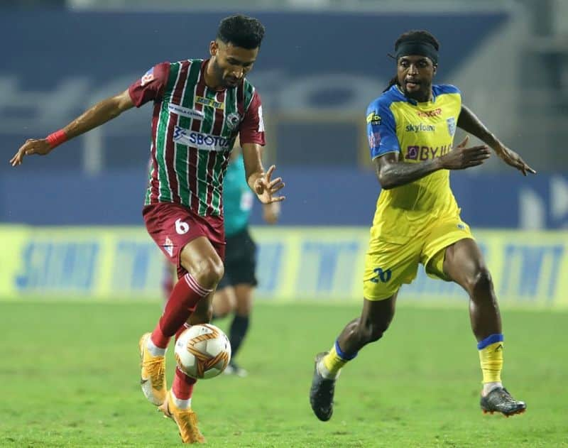 Roy Krishna's brace allows ATK Mohun Bagan to edge past Kerala Blasters FC in a thriller-ayh