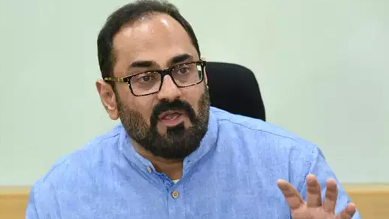 Union Minister Rajeev Chandrasekhar Talks Over Corona 3rd Wave in Bengaluru grg