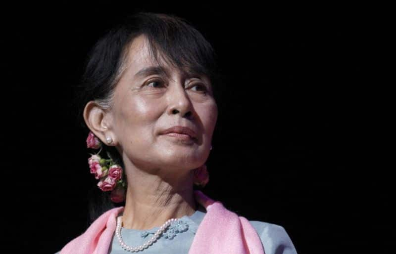 Aung San Suu Kyi the Nobel prize winner who is back in jail today gcw