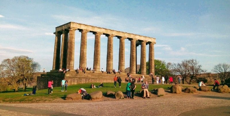 Edinburg nights London walk travelogue by Nidheesh Nandanam