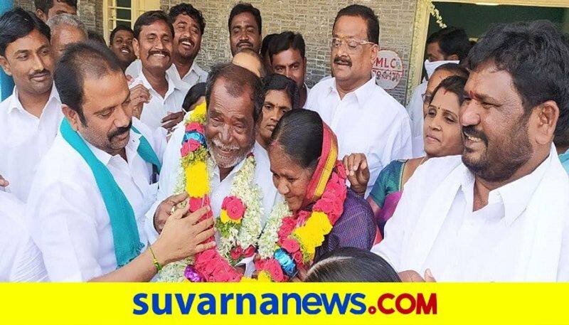 BJP MLA Mother elected As Gram panchayat President at Raichur District rbj