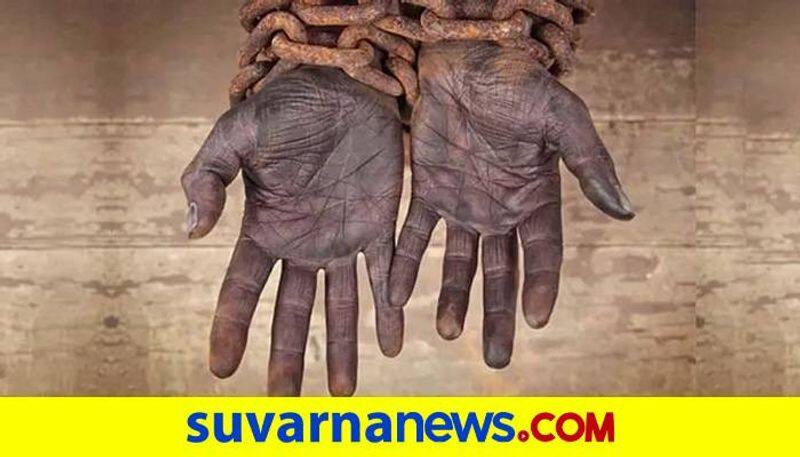 Telangana Based 28 Slaves Protection in Gadag grg