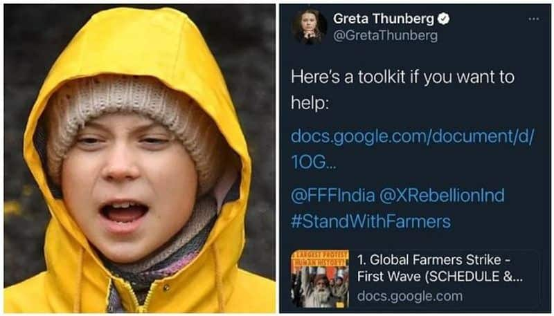 Inquiry into Toolkit shared by Greta Thunberg Case charged with treason