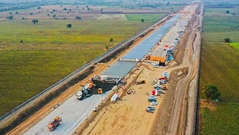 NHAI creates world record by 25km single lane stretch road construction in just 18 hours ckm