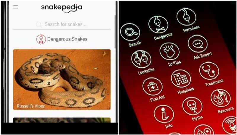 App for snake identification and all other details relate with snakes