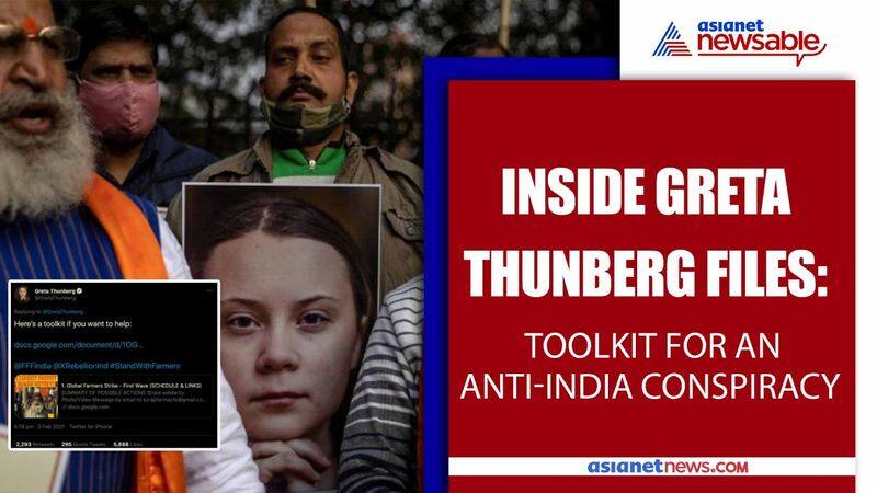 farmers protests greta thunberg rihanna toolkit conspiracy pro khalistani