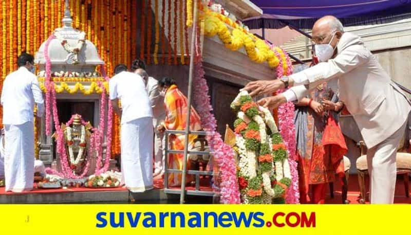 President Ram Nath Kovind visits Talacauvery offers prayers mah