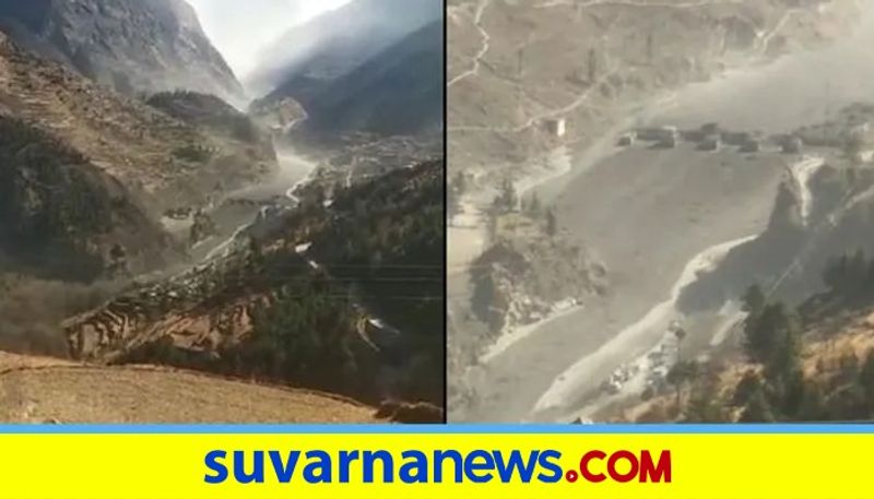 Uttarakhand Heavy flooding in Chamoli Joshimath area due to breach of glacier casualties feared pod