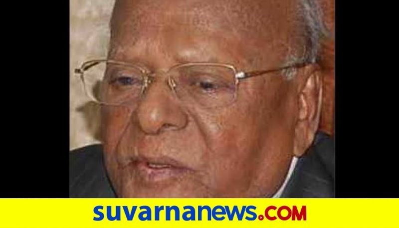 Karnataka veteran  Congress leader RL Jalappa hospitalized health condition critical rbj