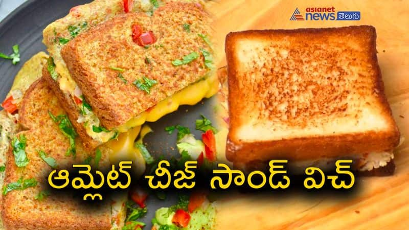 Omelette cheese sandwich recipe