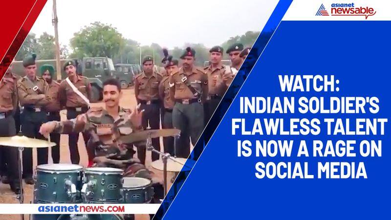 Watch Indian soldier's flawless talent is now a rage on social media-TGY