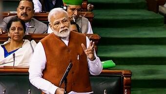 PM Modi reprimands Adhir Ranjan Chowdhury in Lok Sabha