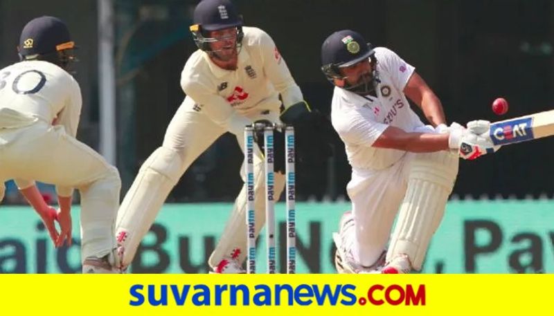 Rohit Sharma hits 7th Test Century against England in 2nd Chennai Test kvn