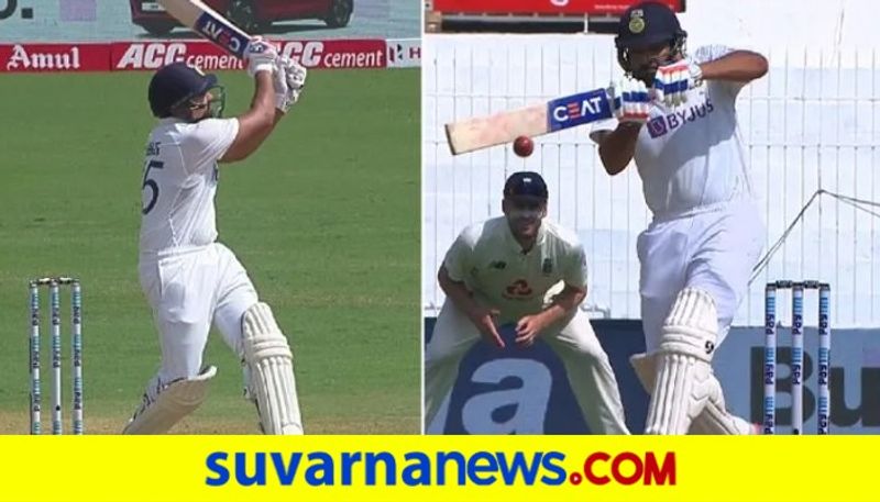 Netizens Praises after Rohit Sharma brings up a brilliant century at Chepauk kvn