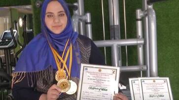 Jammu and Kashmir: Saima Ubaid chooses power lifting as her career, is an inspiration to many