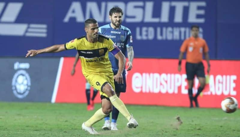 ISL 2020-2021 Hyderabad FCs Aridane Santana ISL hero of the match against Kerala Blasters