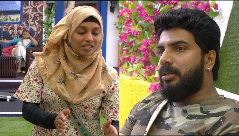 Anoop Quarreled with majizia The contestants got to know each other at the Bigg Boss house