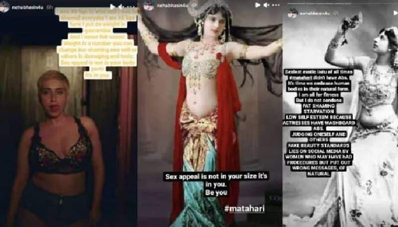 Neha Bhasin about body shaming