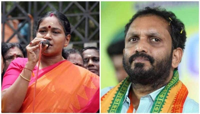 kerala assembly elections 2021 sobha surendran will contest from kazhakkuttam