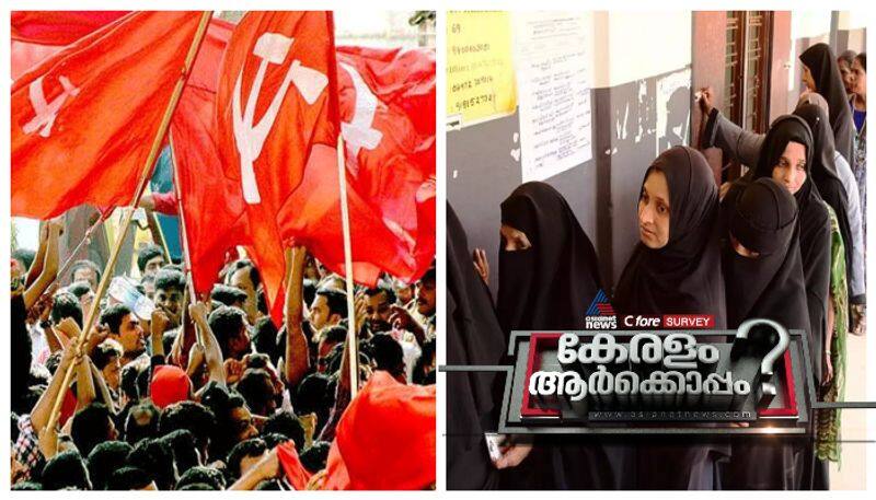 asianet news c fore survey results 2021 caste equations in kerala