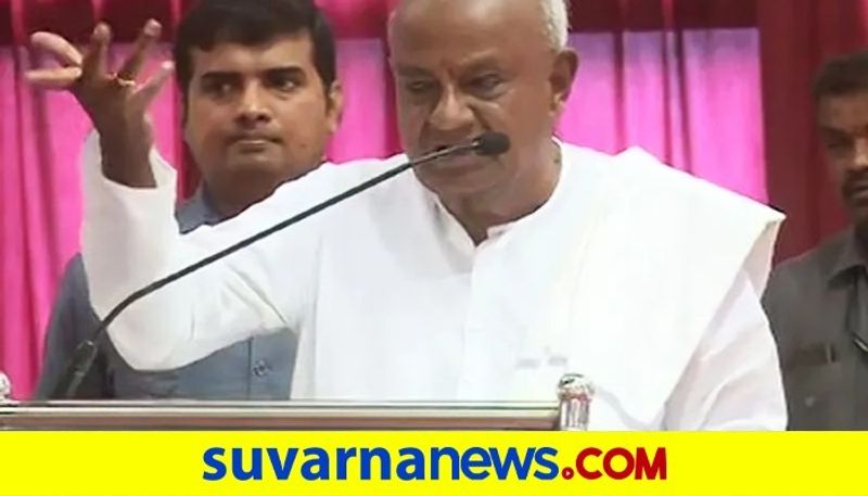 HD Devegowda to Campaign For Tumakuru MLC candidate  Anil Kumar snr