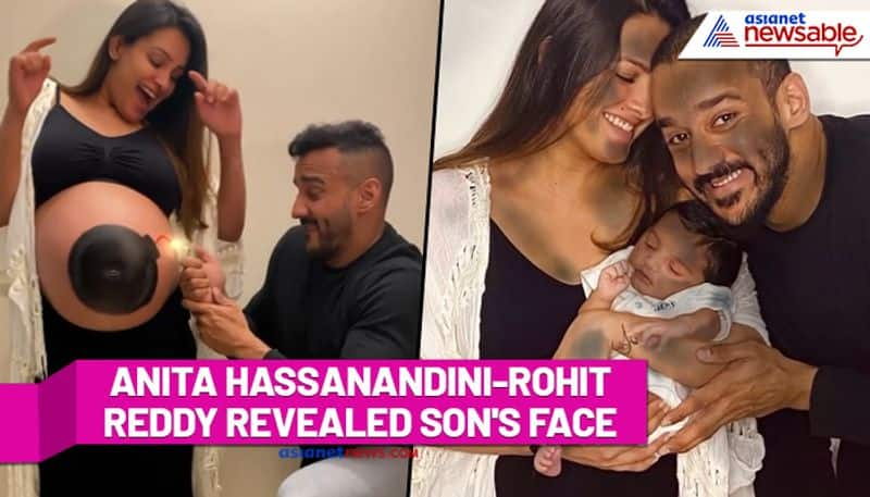 Anita Hassanandini-Rohit Reddy revealed their son's face in most cutest way: Watch the video - ank