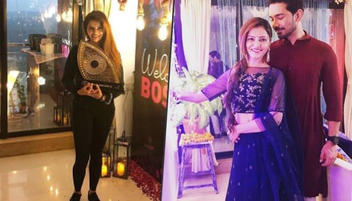 <p style="text-align: justify;">Abhinav Shukla planned a sweet 'welcome home' for his lovely wife and Bigg Boss14 winner Rubina Dilaik.</p>
