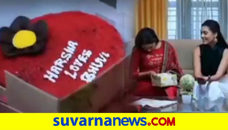 Bhuvi brings cake to Varudhinis house latest updates of Kannadathi dpl