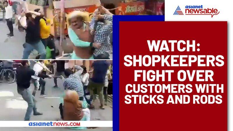 Another local WWE? UP chaat sellers fight scene over customers goes viral; Watch video - gps