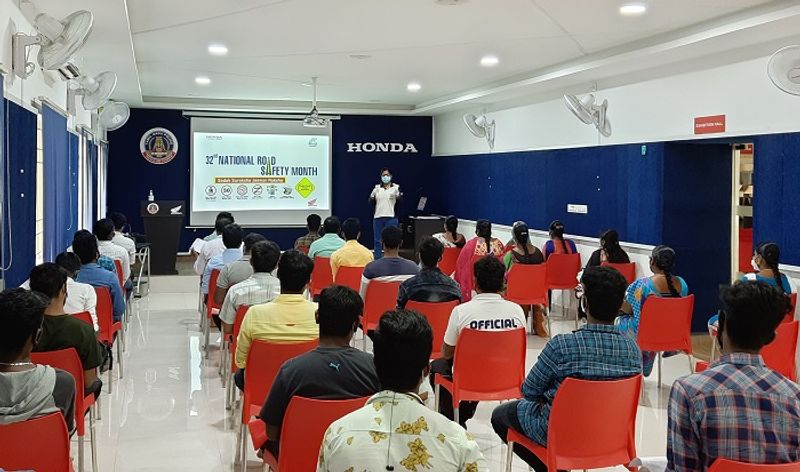 Honda educates 1 lakh people across 160 Indian cities during 32nd National Road Safety Month ckm