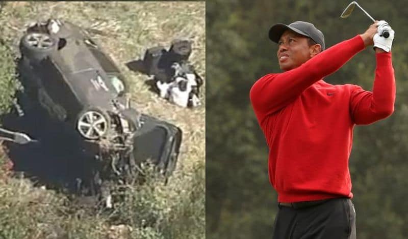 Tiger Woods in high-speed car crash, suffers multiple injuries